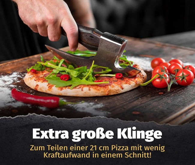 Pizza Axt Wikinger