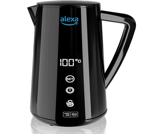 Swan Alexa Wasserkocher WIFI Smart Kettle 1,5L mit Temperatureinstellung